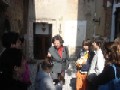 Casa del Podestà a Lonato con i ragazzi al termine della visita ela professoressa Laura Crisanti