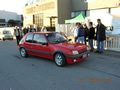 Gianni Gottardelli su Peugeot 205 GTI pronto al via