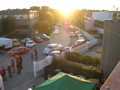 Tramonto sulla castagnata sociale