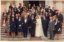 Matrimonio di Franco Guarnati con la nutrita schiera di parenti